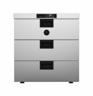 Four statique cuisson douce commandes électroniques - avec 3 tiroirs GN 1/1 - 660x585x720 mm Four statique cuisson douce commandes électroniques - avec 3 tiroirs GN 1/1 - 660x585x720 mm