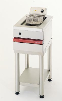 Friteuse électrique à poser 1 cuve de 6 Litres 6 kW - Profondeur 650mm Friteuse électrique à poser 1 cuve de 6 Litres 6 kW - Profondeur 650mm