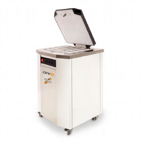 Diviseuse formeuse hydraulique 20 divisions de 100 à 950 g cuve rectangulaire Diviseuse formeuse hydraulique 20 divisions de 100 à 950 g cuve rectangulaire