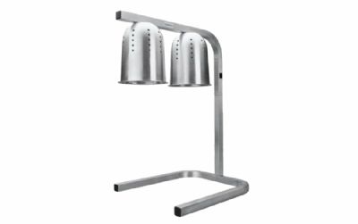 Chauffe frites en aluminium à installer avec barre de maintien au chaud Chauffe frites en aluminium à installer avec barre de maintien au chaud