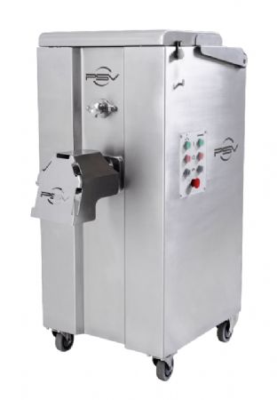 Hachoir mélangeur à viande sur socle simple coupe - 45L - 600 kg/h Hachoir mélangeur à viande sur socle simple coupe - 45L - 600 kg/h