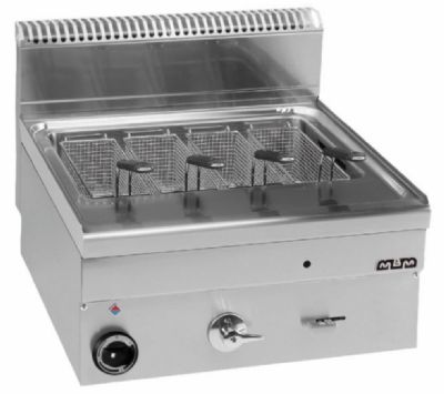 Cuiseur à pâtes électrique à poser 1 cuve 25L 4 paniers - Profondeur 600mm Cuiseur à pâtes électrique à poser 1 cuve 25L 4 paniers - Profondeur 600mm