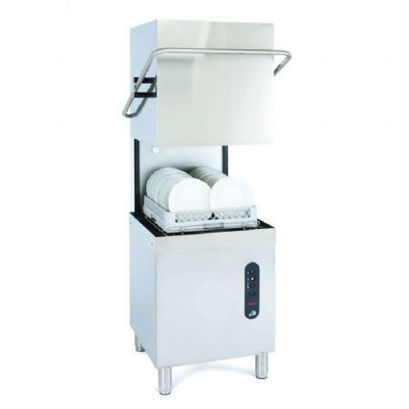 Lave vaisselle pro à capot monophasé paniers 500x500mm - 20L Lave vaisselle pro à capot monophasé paniers 500x500mm - 20L