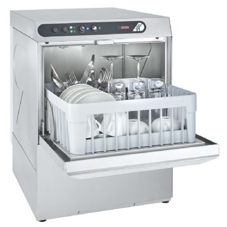 Lave verres acier inoxydable avec pompe de vidange panier 350x350 mm - 9L Lave verres acier inoxydable avec pompe de vidange panier 350x350 mm - 9L