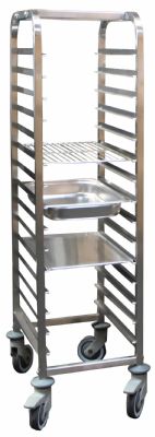 Echelle inox démontable GN1/1, 15 étages - 380x555x1485 mm Echelle inox démontable GN1/1, 15 étages - 380x555x1485 mm