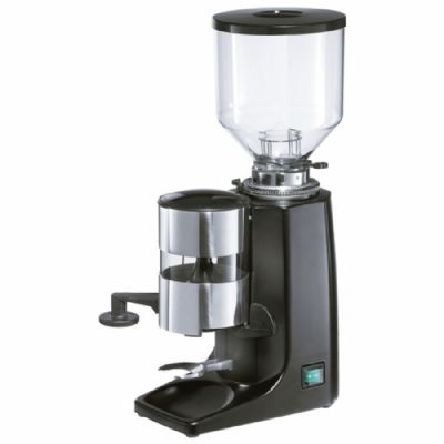 Moulin à café noir avec bac 1,2 kg et réglage dosage 4-9 g Moulin à café noir avec bac 1,2 kg et réglage dosage 4-9 g