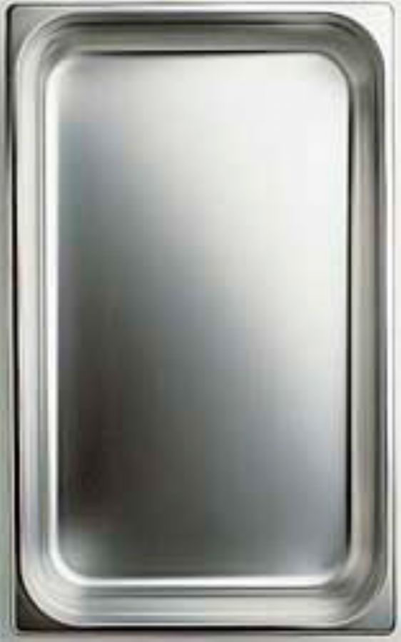 Bac inox GN 1/9 - hauteur 65 mm Bac inox GN 1/9 - hauteur 65 mm