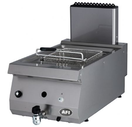 Friteuse à gaz professionnel une cuve de 12 L à poser - profondeur 700mm Friteuse à gaz professionnel une cuve de 12 L à poser - profondeur 700mm