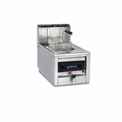 Friteuse gaz bouteille (propane/butane) à poser 1 cuve 10L - Profondeur 700mm Friteuse gaz bouteille (propane/butane) à poser 1 cuve 10L - Profondeur 700mm