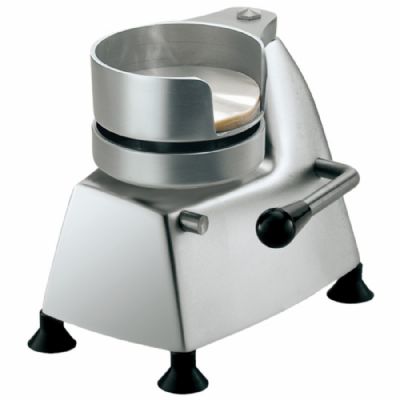 Presse à hamburger manuelle inox - diamètre 100 mm et 270 x 255 x 320 mm Presse à hamburger manuelle inox - diamètre 100 mm et 270 x 255 x 320 mm