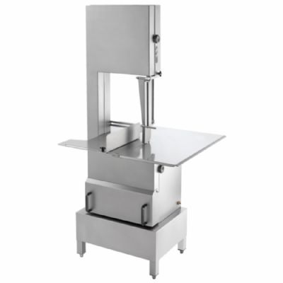 Scie à os professionnelle inox triphasée avec lame 3100 mm et puissance 1,839 kW Scie à os professionnelle inox triphasée avec lame 3100 mm et puissance 1,839 kW