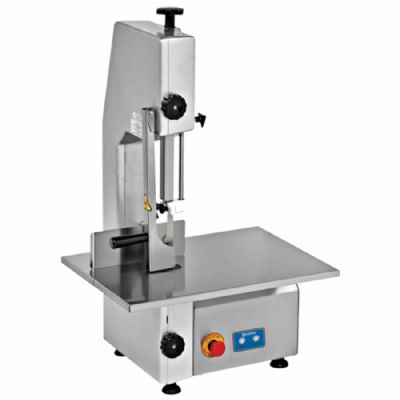 Scie à os de table en aluminium anodisé monophasé avec lame ruban 1815 mm Scie à os de table en aluminium anodisé monophasé avec lame ruban 1815 mm