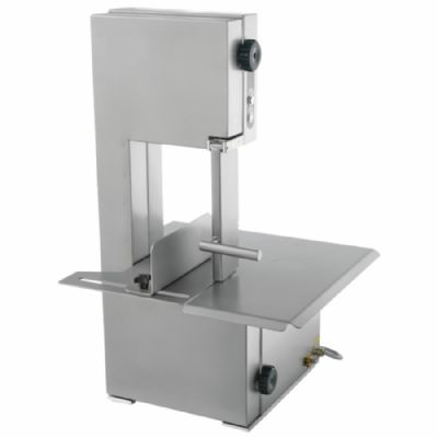 Scie à os de table en inox monophasé avec lame 1840 mm et 1,103 kW Scie à os de table en inox monophasé avec lame 1840 mm et 1,103 kW