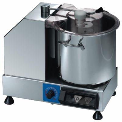 Cutter de table à vitesse variable cuve 5,3 litres - 365 x 305 x 320 mm Cutter de table à vitesse variable cuve 5,3 litres - 365 x 305 x 320 mm