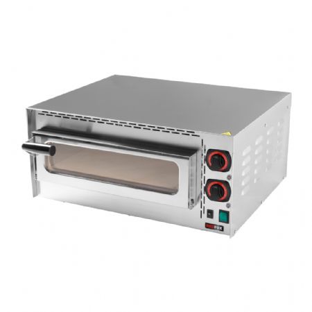 Four à pizza électrique pour snack fourneau 1 chambre capacité 1 pizza Ø Four à pizza électrique pour snack fourneau 1 chambre capacité 1 pizza Ø
