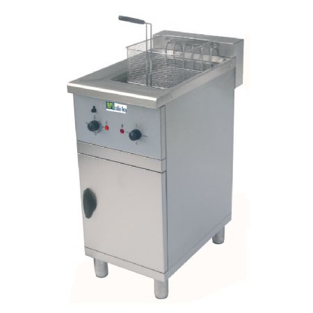 Friteuse professionnel électrique sur coffre 25 L multi-puissance - profondeur 700mm Friteuse professionnel électrique sur coffre 25 L multi-puissance - profondeur 700mm