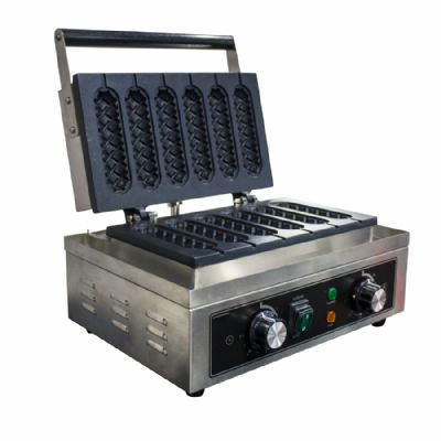 Gauffrier electrique capacité 6 gauffres de type épi Gauffrier electrique capacité 6 gauffres de type épi