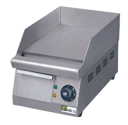 Plancha électrique lisse monophasé 1 zone - dimensions 250x330 inox Plancha électrique lisse monophasé 1 zone - dimensions 250x330 inox