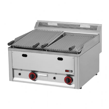 Grill pierre de lave gaz à poser 658x609x290 mm GL 60 GL - REDFOX Grill pierre de lave gaz à poser 658x609x290 mm GL 60 GL - REDFOX