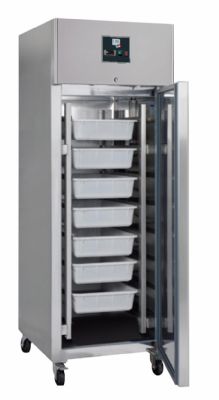 Réfrigérateur à poissons positif 1 porte pleine avec 7 bacs et 7 grilles - 600 litres Réfrigérateur à poissons positif 1 porte pleine avec 7 bacs et 7 grilles - 600 litres