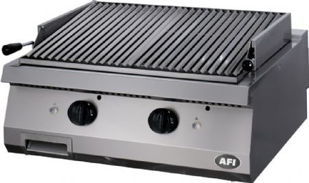 Grill gaz à pierres de lave série 700 2 zones - 14 kW Grill gaz à pierres de lave série 700 2 zones - 14 kW