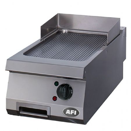 Plaque à snacker électrique nervuré à poser - profondeur 700mm - 400x700x280 mm Plaque à snacker électrique nervuré à poser - profondeur 700mm - 400x700x280 mm