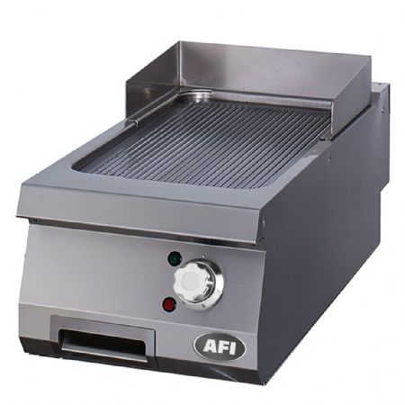 Plaque à snacker électrique nervuré à poser - profondeur 900mm - 400x900x280 mm Plaque à snacker électrique nervuré à poser - profondeur 900mm - 400x900x280 mm