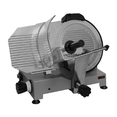 Trancheuse à jambon avec lame lisse de diamètre 30 alimentation monophasée moteur - 0,22 kW Trancheuse à jambon avec lame lisse de diamètre 30 alimentation monophasée moteur - 0,22 kW