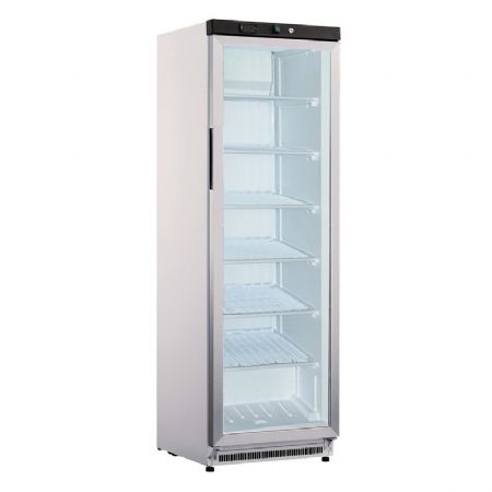 Congélateur professionnel blanc -18 / -22 °C - 1 porte vitrée - 350L Congélateur professionnel blanc -18 / -22 °C - 1 porte vitrée - 350L