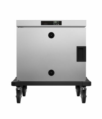 Chariot inox de maintien en température surbaissé - avec 5 bacs gn 2/1 ou 10 gn 1/1 Chariot inox de maintien en température surbaissé - avec 5 bacs gn 2/1 ou 10 gn 1/1