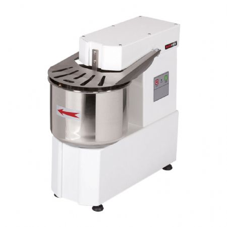 Pétrin à pâte monophasé cuve fixe volume 7 L moteur 0,37 kW Pétrin à pâte monophasé cuve fixe volume 7 L moteur 0,37 kW