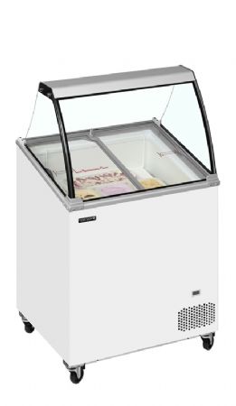 Congélateur à crème glacée de 144L allant de -24 à -14°C avec gaz réfrigérant R290 Congélateur à crème glacée de 144L allant de -24 à -14°C avec gaz réfrigérant R290