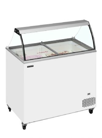 Congélateur à crème glacée de 255L allant de -24 à -14°C - 1010x630x1250mm Congélateur à crème glacée de 255L allant de -24 à -14°C - 1010x630x1250mm