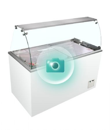 Vitrine à glace conservation statique pour froid sec température -23/-16°C Vitrine à glace conservation statique pour froid sec température -23/-16°C