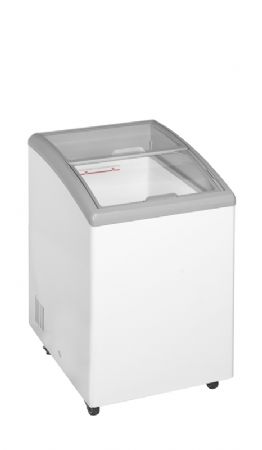 Congélateur coffre avec panneaux vitrés bombés coulissants plage de température -30/-10°C Congélateur coffre avec panneaux vitrés bombés coulissants plage de température -30/-10°C