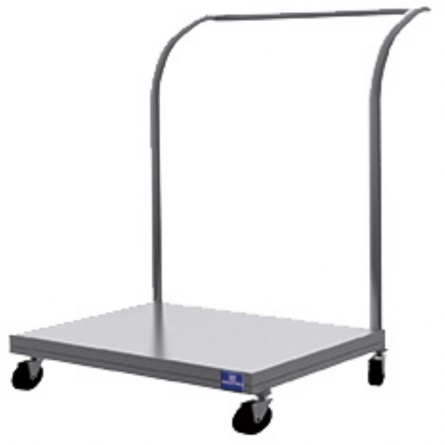 Chariot inox pour charges lourdes avec capacité 200 kg et 600 x 800 x 900 mm Chariot inox pour charges lourdes avec capacité 200 kg et 600 x 800 x 900 mm