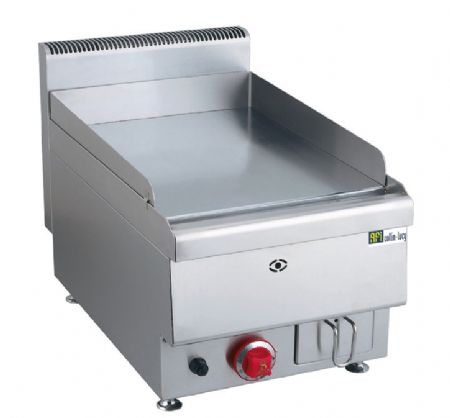 Plaque pro à snacker modèle à gaz à poser - profondeur 650mm Plaque pro à snacker modèle à gaz à poser - profondeur 650mm