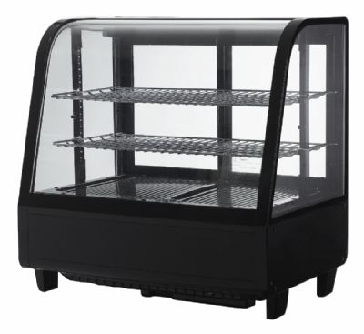 Vitrine réfrigérée de comptoir +2/ +12°c avec éclairage led - 100 litres Vitrine réfrigérée de comptoir +2/ +12°c avec éclairage led - 100 litres