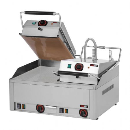 Clam grill électrique double plaque - 710x725x540 Clam grill électrique double plaque - 710x725x540