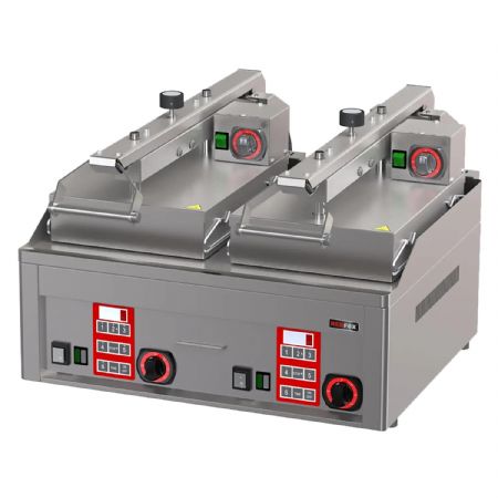 Clam grill électrique semi automatique - 725x800x564 mm Clam grill électrique semi automatique - 725x800x564 mm