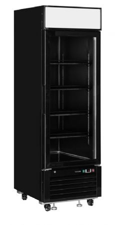 Vitrine murale positive noire 1 porte vitrée +1°C / +8°C Vitrine murale positive noire 1 porte vitrée +1°C / +8°C