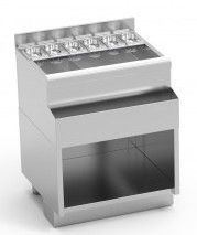 Table cocktail en inox avec emplacement bac à glaçons- 900x650x850mm Table cocktail en inox avec emplacement bac à glaçons- 900x650x850mm