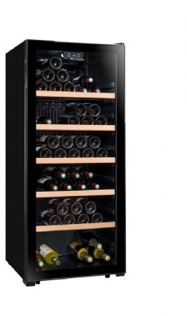 Cave à vins de mise à température 1 porte vitrée - 121 bouteilles Cave à vins de mise à température 1 porte vitrée - 121 bouteilles