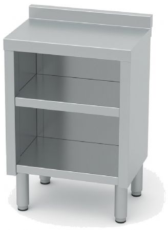 Meuble inox pour table cocktail réfrigérée - 400x520x850mm Meuble inox pour table cocktail réfrigérée - 400x520x850mm