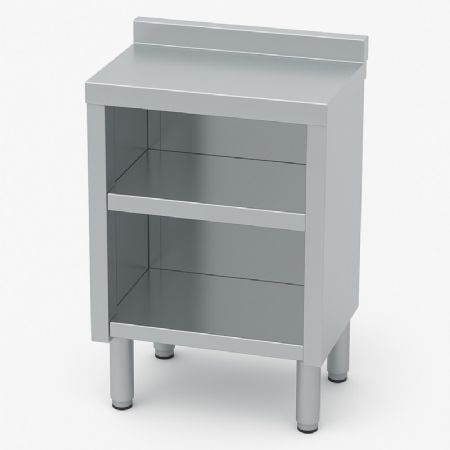 Meuble inox pour table cocktail réfrigérée - 400x520x850mm Meuble inox pour table cocktail réfrigérée - 400x520x850mm