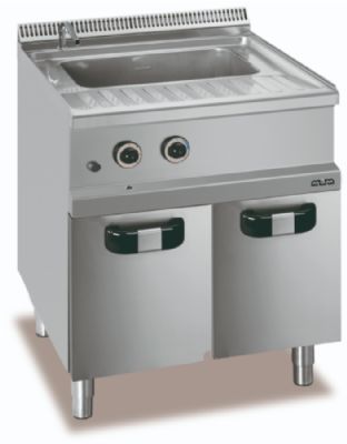 Cuiseur à pâtes gaz sur armoire 40L - Profondeur 700mm Cuiseur à pâtes gaz sur armoire 40L - Profondeur 700mm