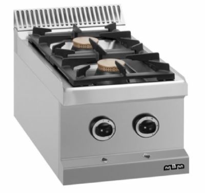 Cuisinière gaz à poser 2 feux 5,5kW - Profondeur 700mm Cuisinière gaz à poser 2 feux 5,5kW - Profondeur 700mm