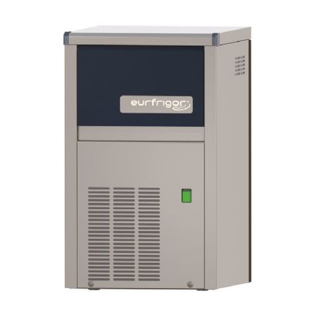 Machine à glaçons pleins 20kg/24h condenseur à eau et réserve de 4kg Machine à glaçons pleins 20kg/24h condenseur à eau et réserve de 4kg