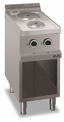 Cuisinière électrique sur armoire 2 plaques rondes - Profondeur 700mm Cuisinière électrique sur armoire 2 plaques rondes - Profondeur 700mm