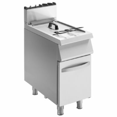 Friteuse gaz sur armoire fermé 1 cuve 15 L - 13,5 kW Friteuse gaz sur armoire fermé 1 cuve 15 L - 13,5 kW